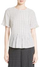 Women's Kate Spade New York Pin Dot Pintuck Top