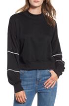 Women's Ten Sixty Sherman Piped Sweatshirt - Black