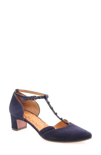 Women's Chie Mihara Cachin T-strap Pump .5 - Blue