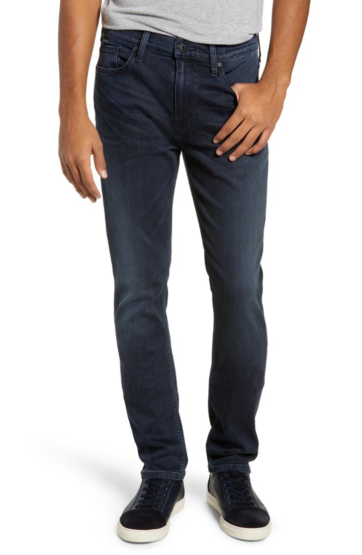 Men's Paige Transcend Federal Slim Straight Leg Jeans - Blue