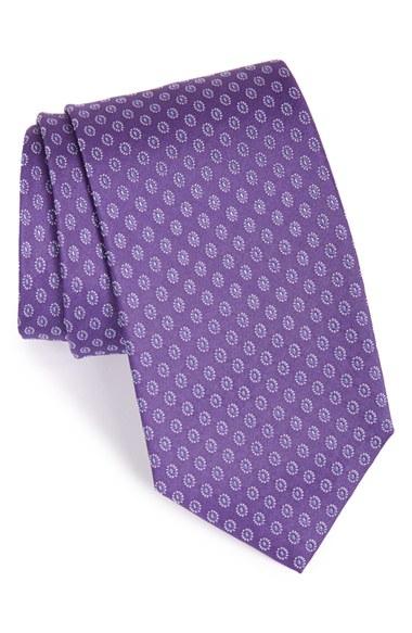 Men's Boss Geometric Silk Tie