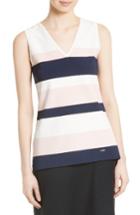 Women's Ted Baker London Nenti Stripe Knit Shell - Ivory