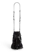 Isabel Marant Askiah Fringe Leather Crossbody Bag -