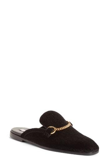 Women's Stella Mccartney Chain Loafer Mule Us / 35eu - Black