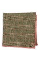 Men's Armstrong & Wilson Goblin Wool Pocket Square