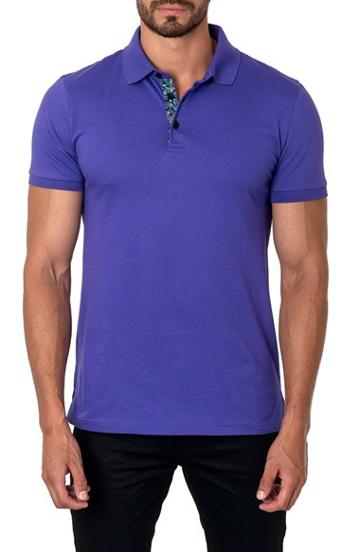 Men's Jared Lang Polo - Purple