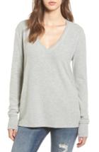 Women's Bp. V-neck Sweater, Size - Grey