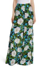 Women's Diane Von Furstenberg Floral Silk Palazzo Pants