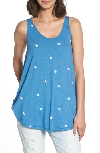 Women's Wildfox Indiana Tunic Tank - Blue