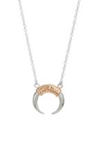 Women's Anna Beck Rose Gold Horn Necklace