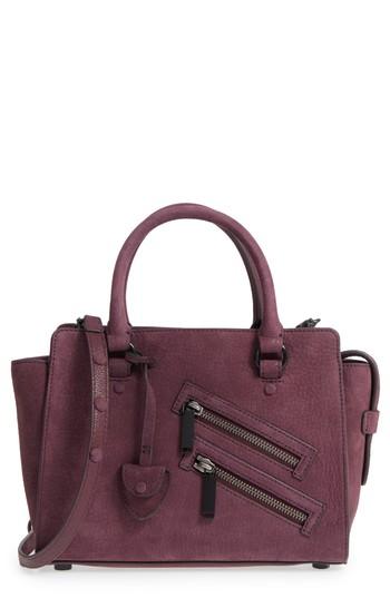 Rebecca Minkoff Small Jamie Leather Satchel - Purple