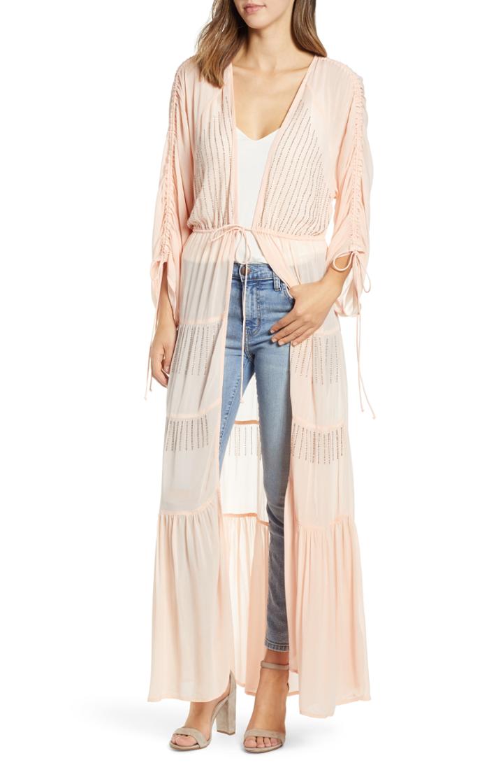 Women's New Friends Colony Starlight Kimono /small - Pink