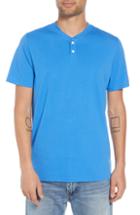 Men's The Rail Solid Henley T-shirt, Size - Blue