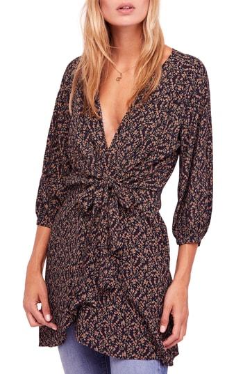 Women's Free People Clara Tunic - Black