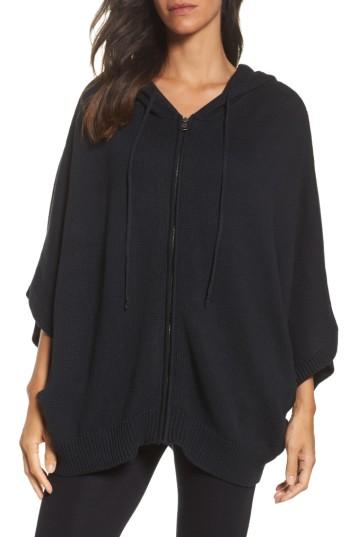 Women's Ugg Sweater Knit Poncho - Black