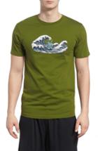 Men's Patagonia Oily Olas Slim Fit Organic Cotton T-shirt - Green