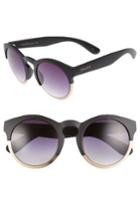 Women's Perverse Soho 53mm Polarized Keyhole Sunglasses - Multi/ Black