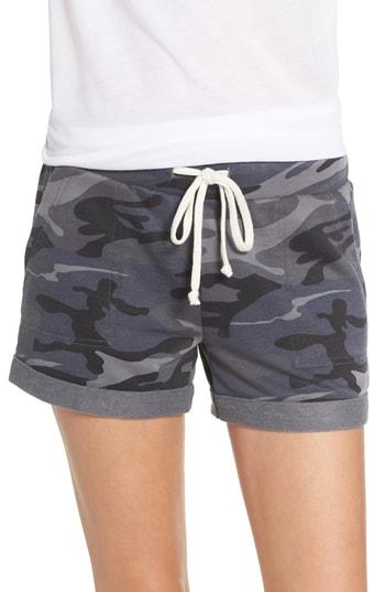 Women's Alternative Camo Lounge Shorts - Grey
