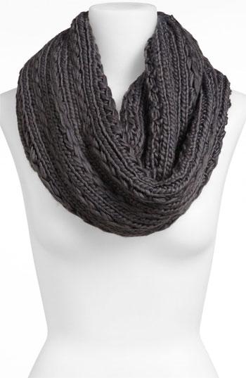 Junior Women's Lulu Cable Knit Infinity Scarf, Size - (juniors) (online Only)