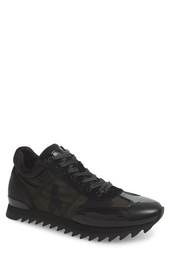 Men's Karl Lagerfeld Paris Camo Print Sneaker .5 M - Green