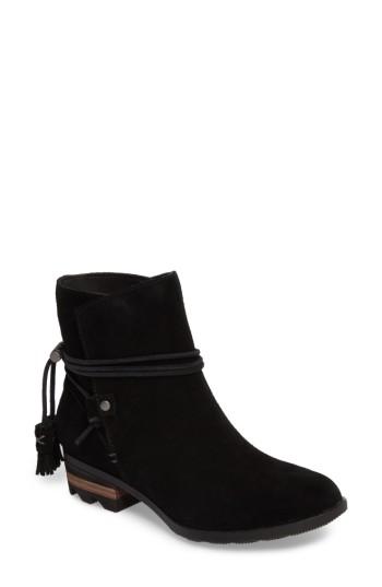 Women's Sorel Farah Waterproof Boot .5 M - Black