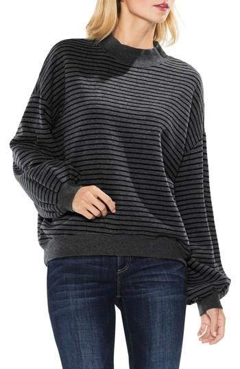 Women's Two By Vince Camuto Daydream Stripe Top, Size - Grey