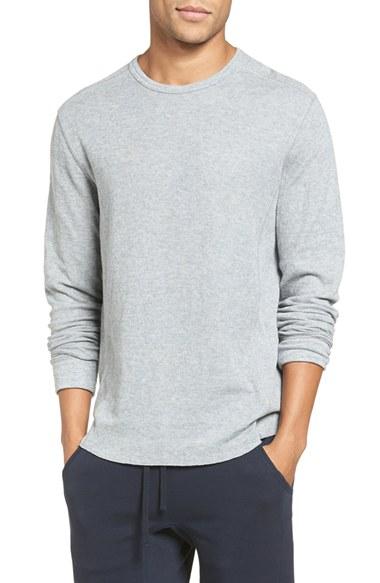 Men's Vince Trim Fit Crewneck Pullover - Grey