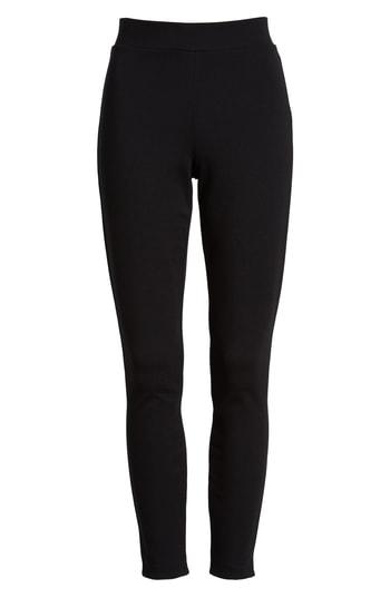 Women's Wolford Grace Laced Detail Leggings - Black