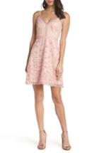 Women's Foxiedox Elisabet 3d Lace Cocktail Dress - Pink