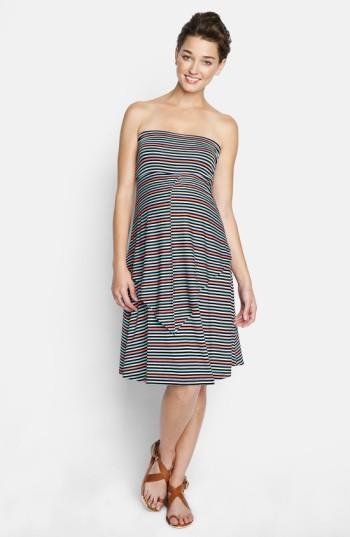Women's Maternal America Convertible Maternity Dress - Black