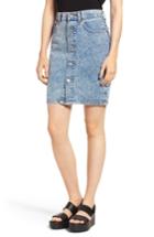 Women's Levi's Mom Denim Skirt - Blue