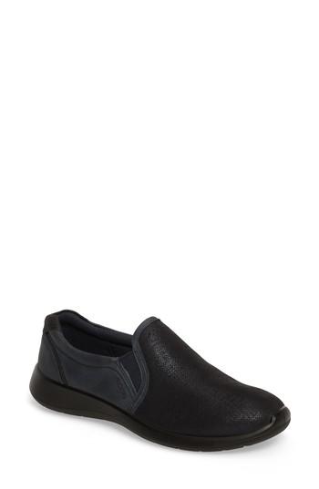 Women's Ecco Soft 5 Slip-on Sneaker -4.5us / 35eu - Blue