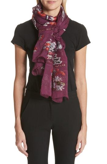Women's Etro Maharaja Embroidered Wrap Scarf
