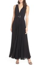 Women's Fame And Partners The Wilcox Wide Leg Jumpsuit - Black