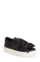 Women's Kenneth Cole Aaron Twisted Knot Flatform Sneaker M - Black