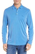 Men's Tommy Bahama Coastal Crest Fit Polo, Size Medium - Blue
