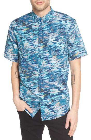 Men's Ezekiel Paint Print Woven Shirt