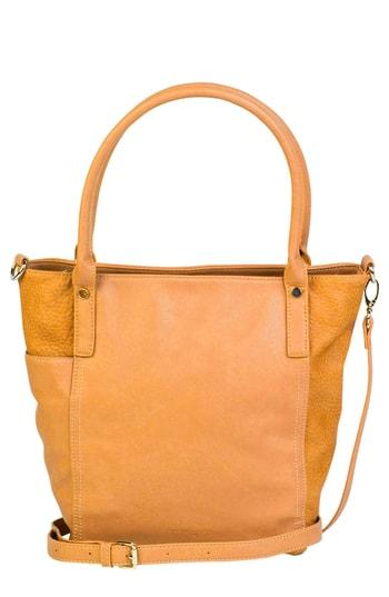 Urban Originals Focused Vegan Leather Tote - Yellow