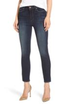 Women's Paige Hoxton Crop High Waist Skinny Jeans - Blue