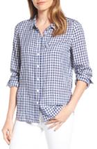Women's Draper James Elliot Gingham Shirt - Blue
