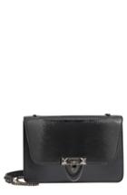 Valentino Garavani Small Demilune Calfskin Shoulder Bag - Black