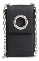 Women's Alexander Wang Riot Leather Wallet On A Chain - Black