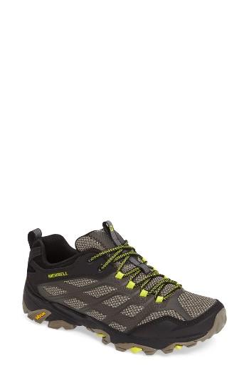 Men's Merrell Moab Fst Waterproof Hiking Shoe .5 M - Beige