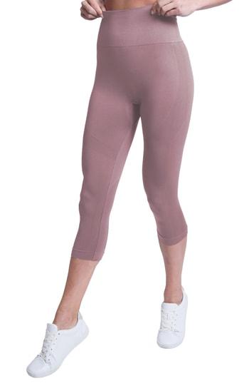 Women's Climawear Set The Pace High Waist Capri Leggings - Purple