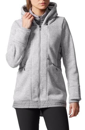 Women's Adidas Nuvic Hybrid 2 Fleece/puffer Jacket