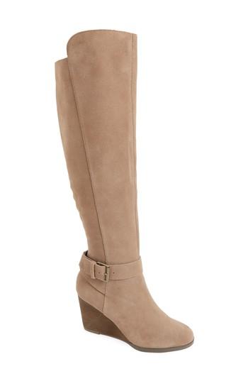 Women's Sole Society Paloma Over The Knee Boot .5 M - Brown