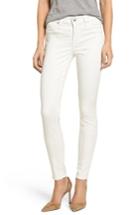 Women's 7 For All Mankind The Ankle Skinny Jeans - Ivory