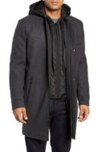 Men's Marc New York Rowland Hooded Bib Lined Parka