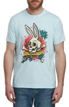 Men's Psycho Bunny Graphic T-shirt (s) - Grey