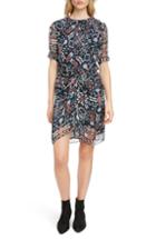 Women's Isabel Marant Etoile Barden Print Silk Dress Us / 34 Fr - Black
